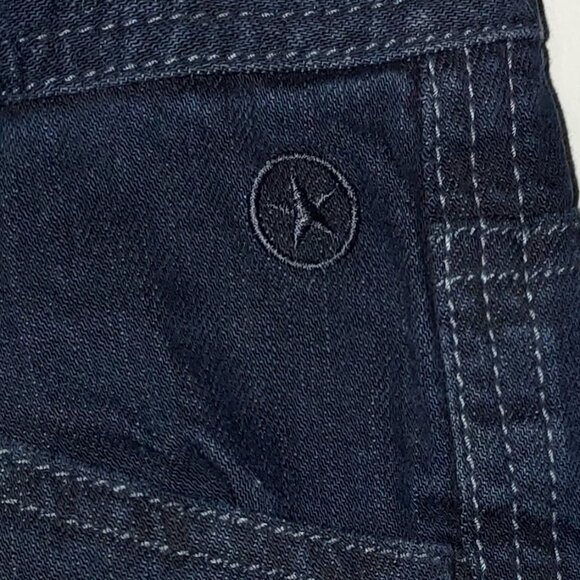 Converse One Star Mid Rise Dark Wash Blue Jeans size 12 - Picture 5 of 9